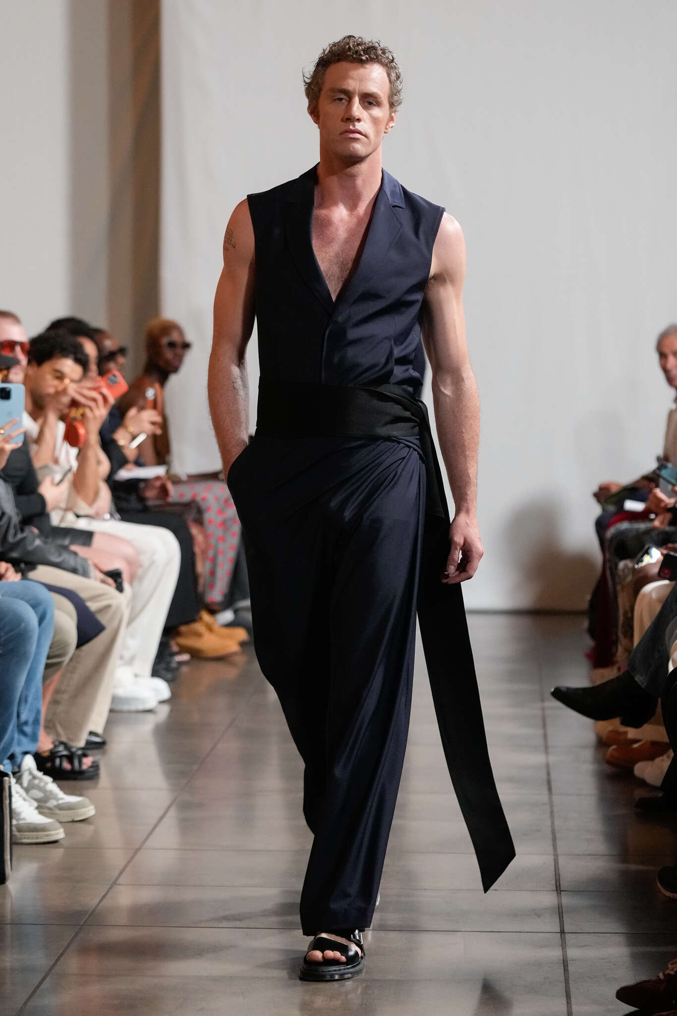 Pantalon Droit à Nouer Studio Valette