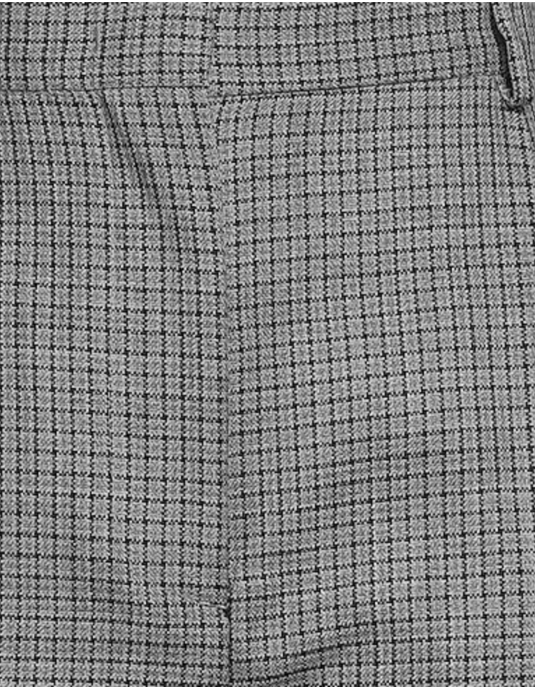Pantalon MSGM gris à carreaux