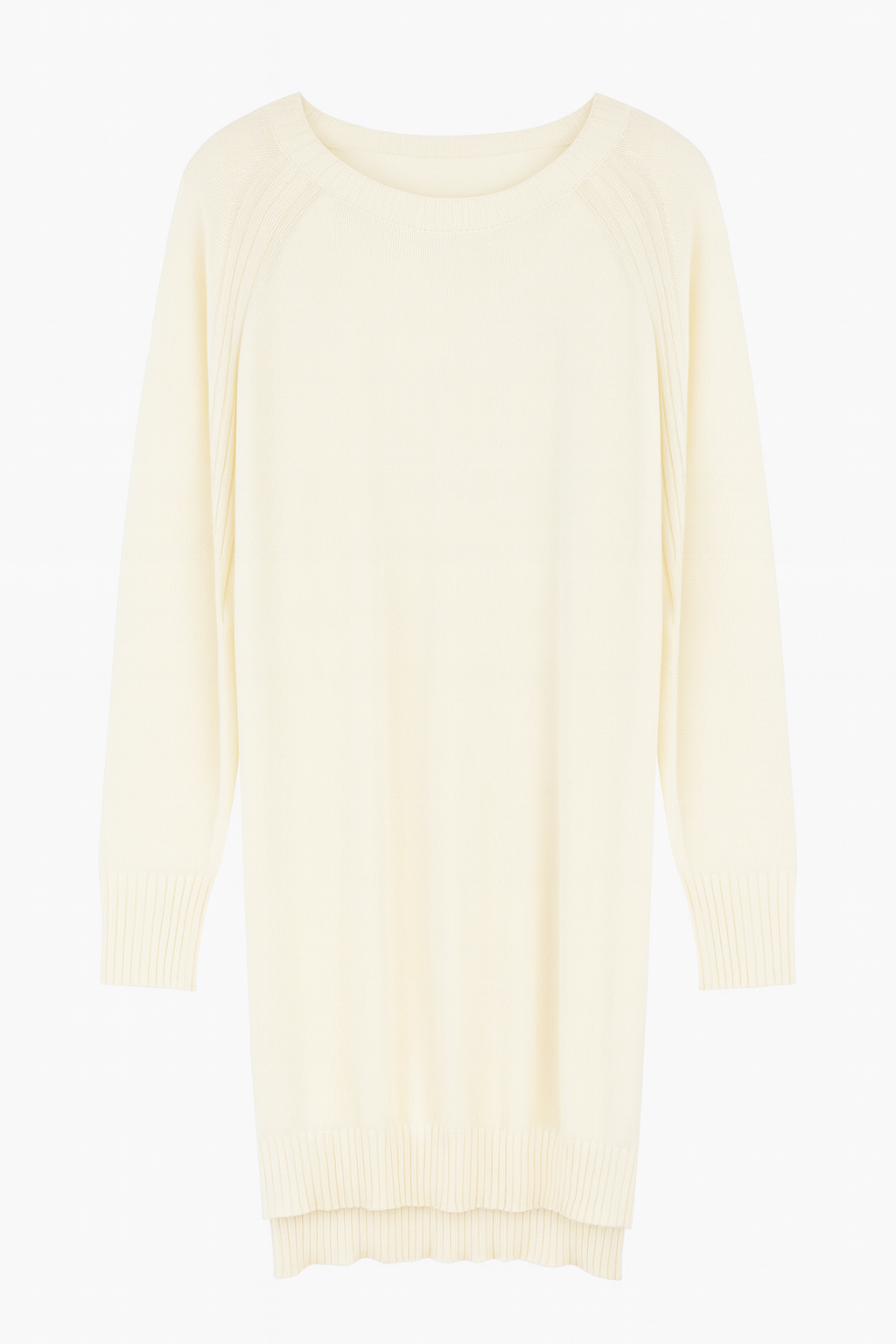 Robe Pull JM Design Blanc