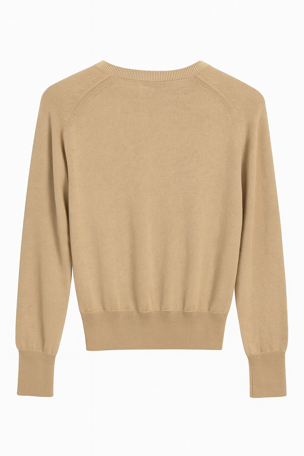 Pull Col Rond Woolrich Écru