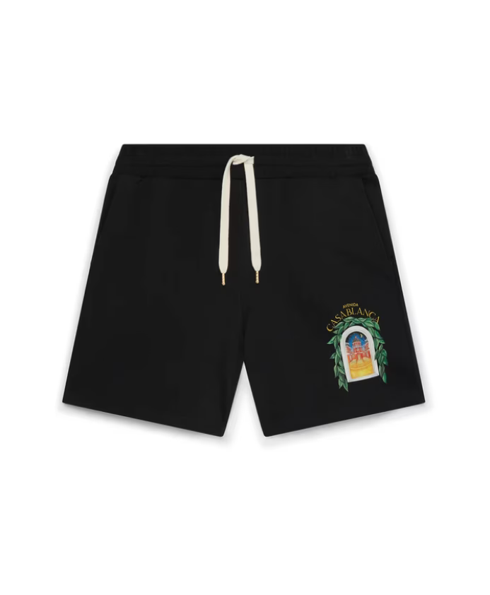Casablanca Short Avenida – Noir