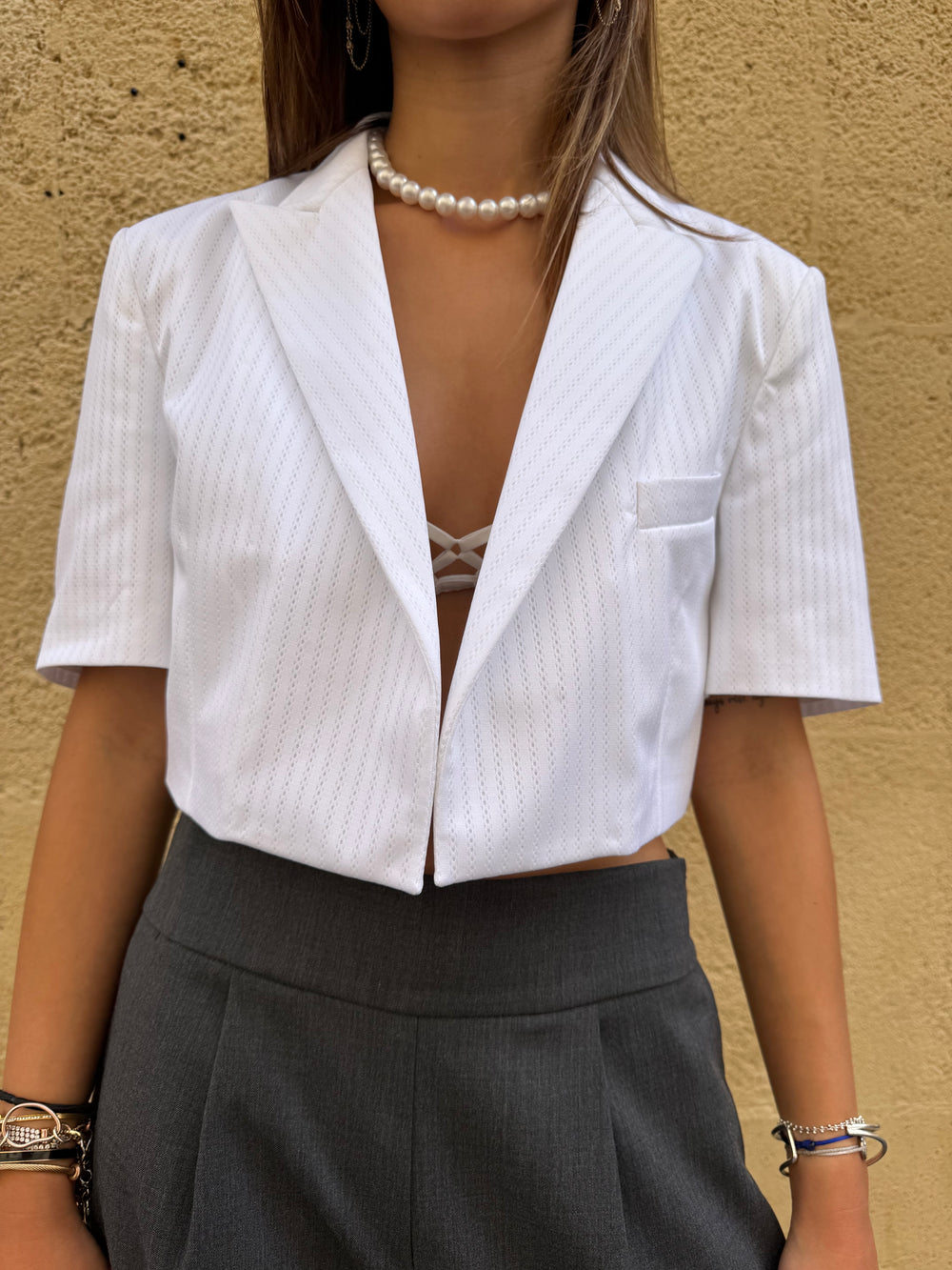 La veste crop