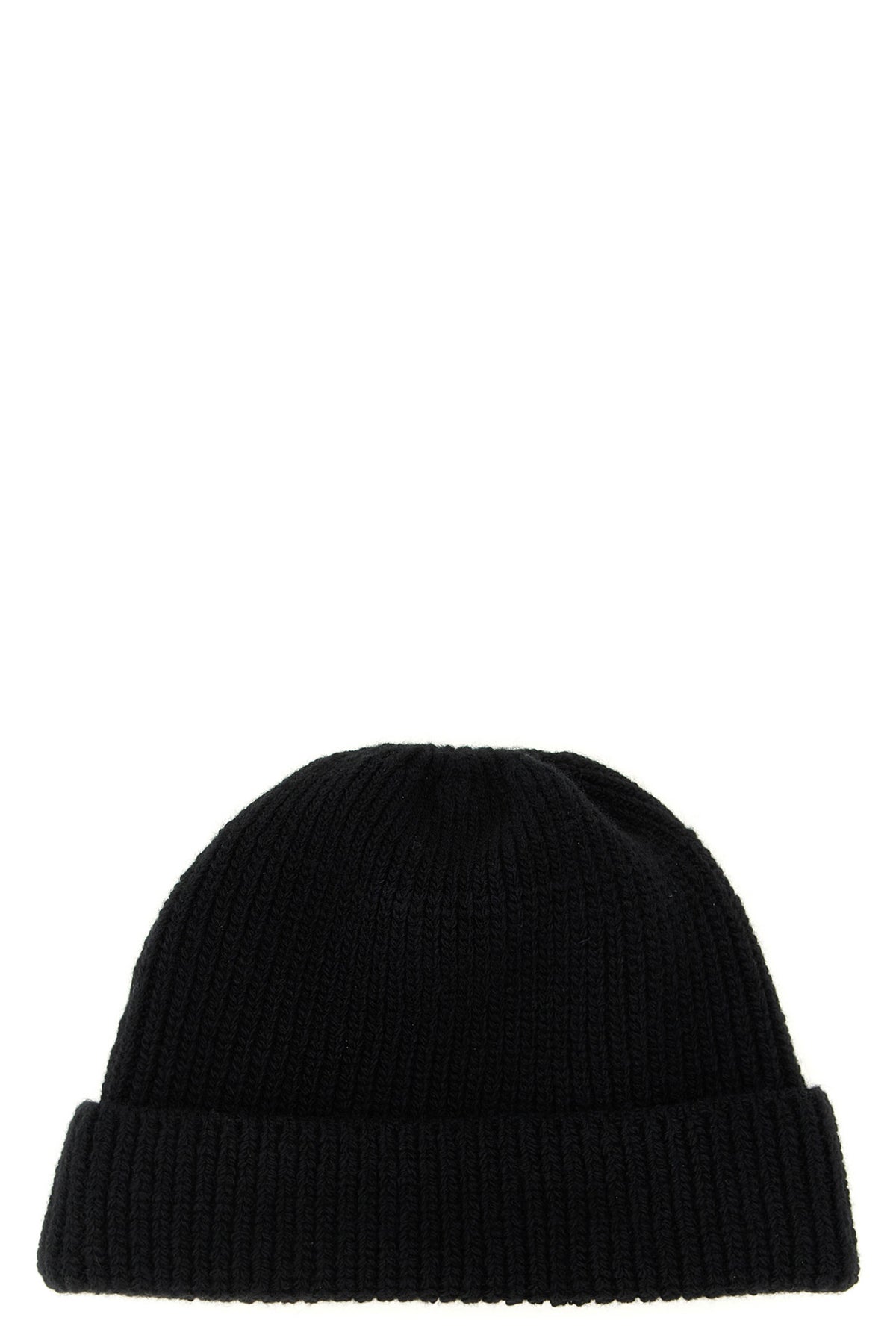 Prada – Bonnet Noir Logo Triangle