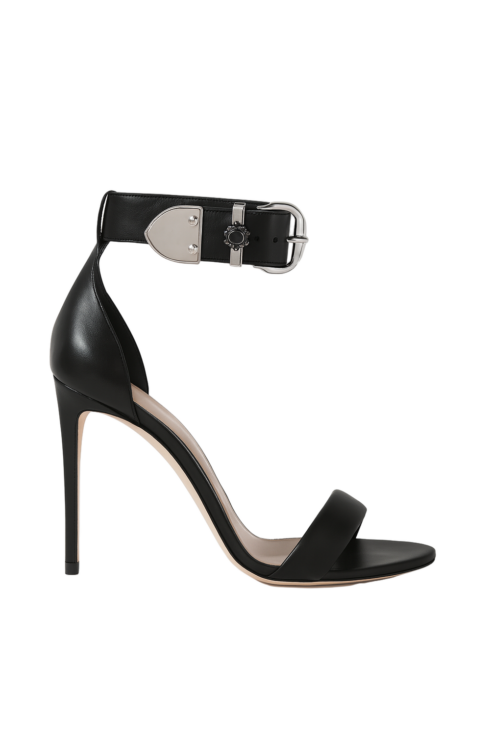 Escarpins Alexander McQueen à boucle argentée