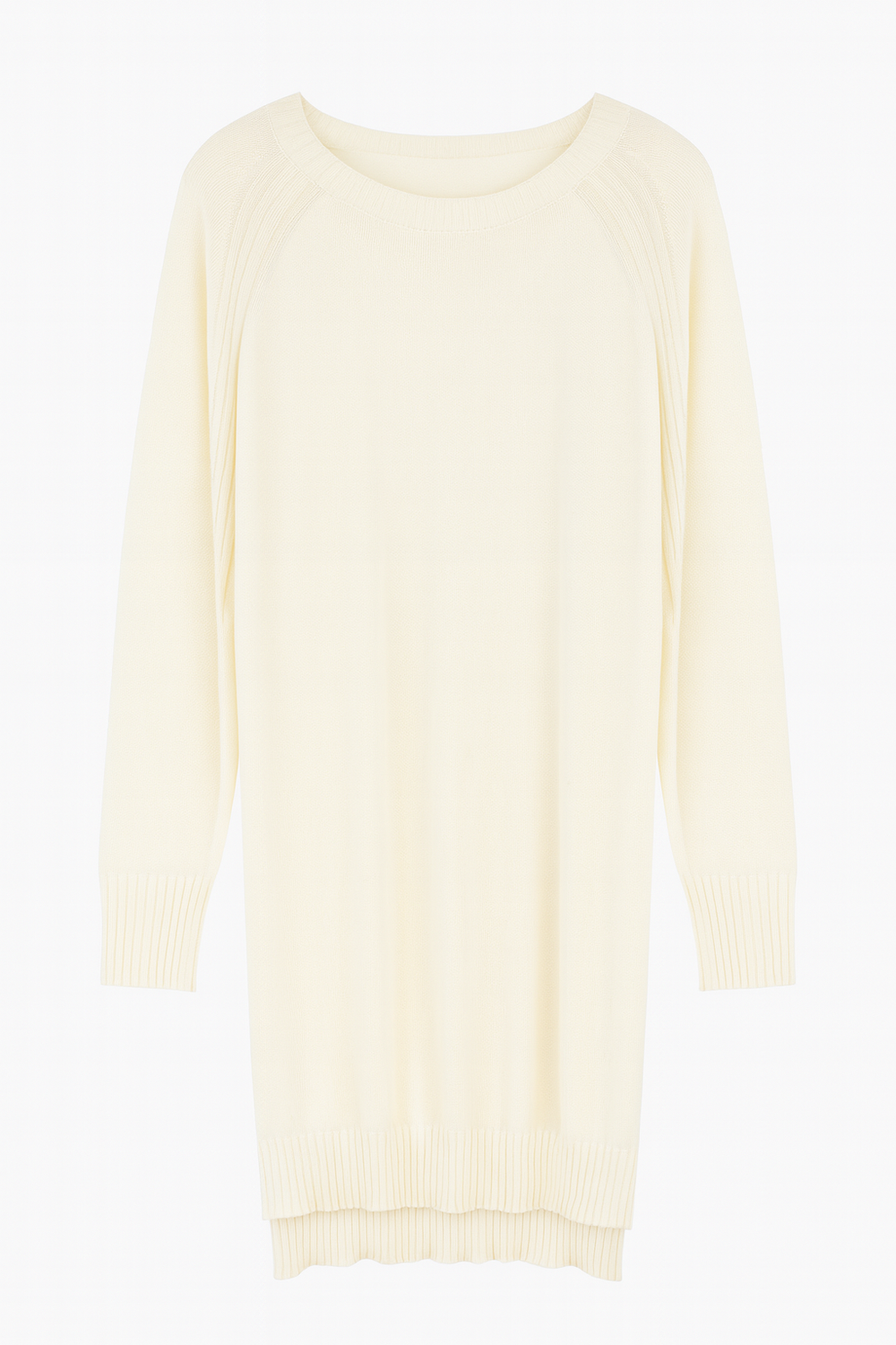Robe Pull JM Design Blanc