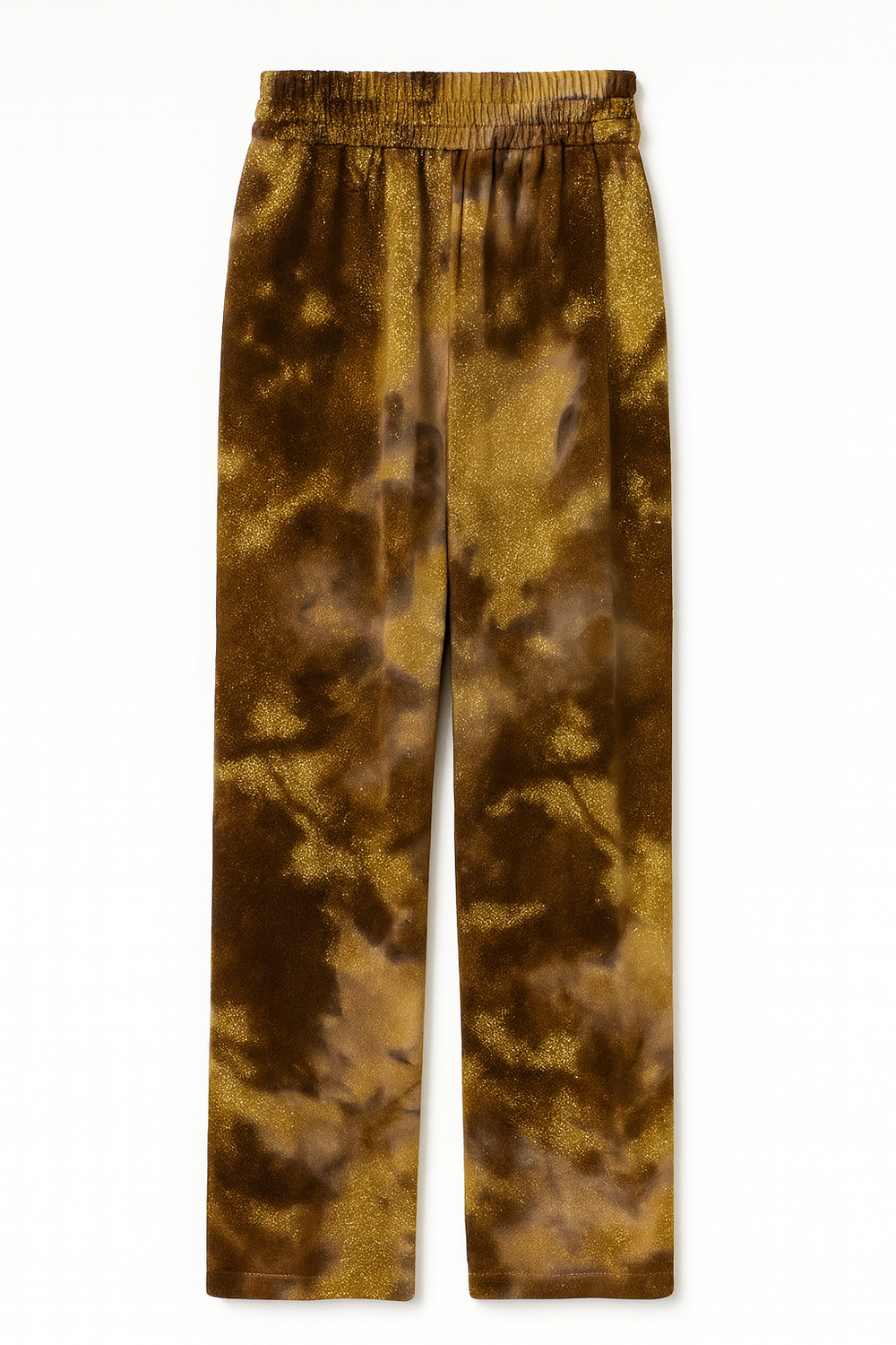 Pantalon Tie & Dye Doré signé Valette Studio